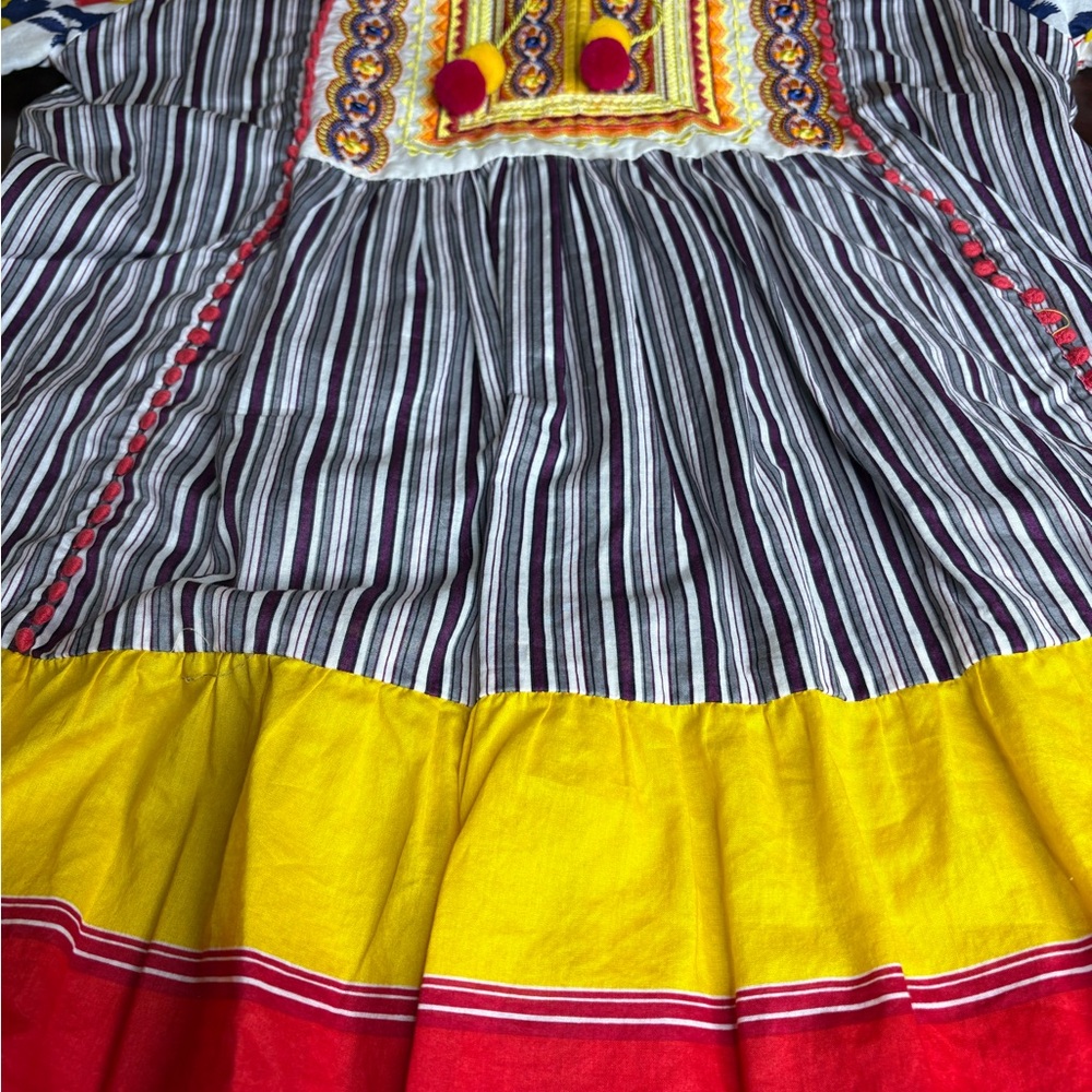Colorful Bohemian Midi Dress - Picture 9 of 14